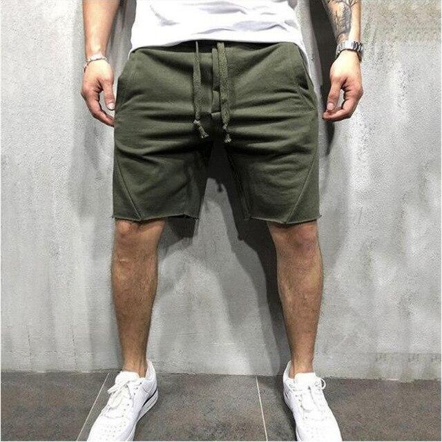 Fitness Solid Color Shorts
