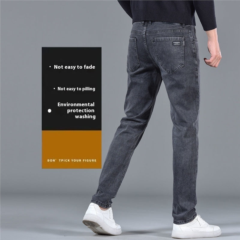 Slim Straight Stretch Jeans