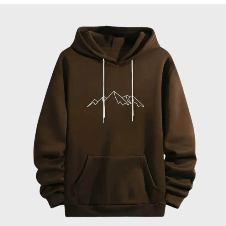 "Mountain" Printed Pullover