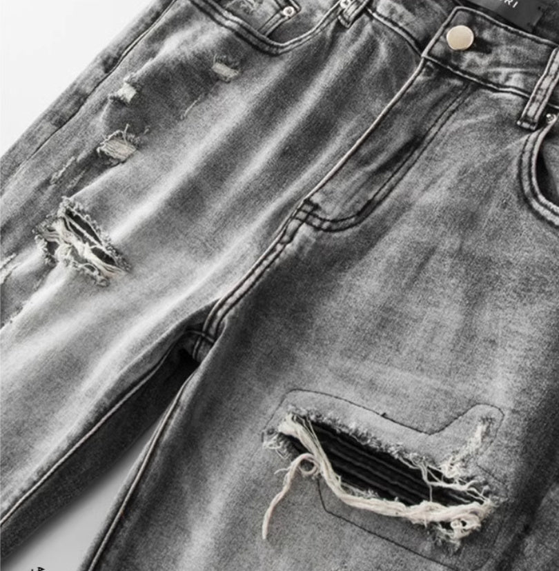 Elastic Slim Fit Jeans
