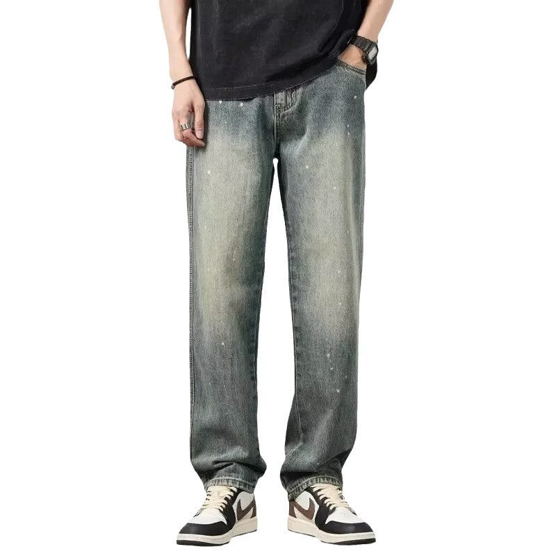 Distressed High Waist Jeans