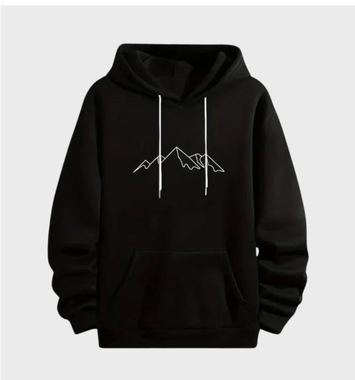 "Mountain" Printed Pullover