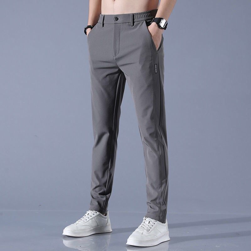 Silk dressing pants