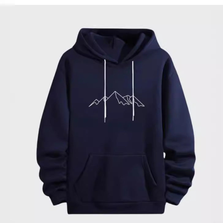 "Mountain" Printed Pullover