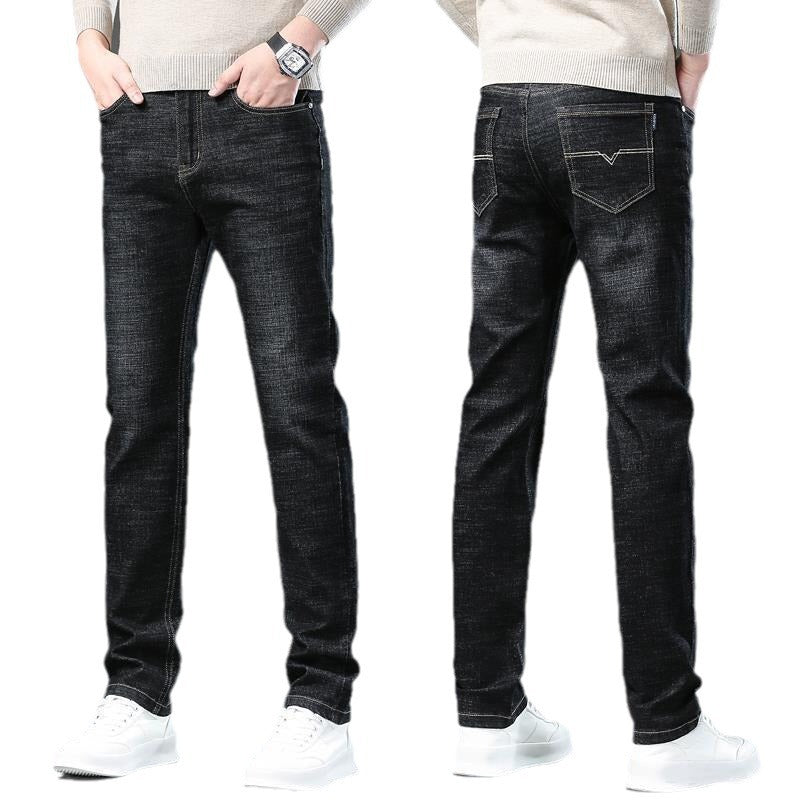 Loose Elastic Jeans