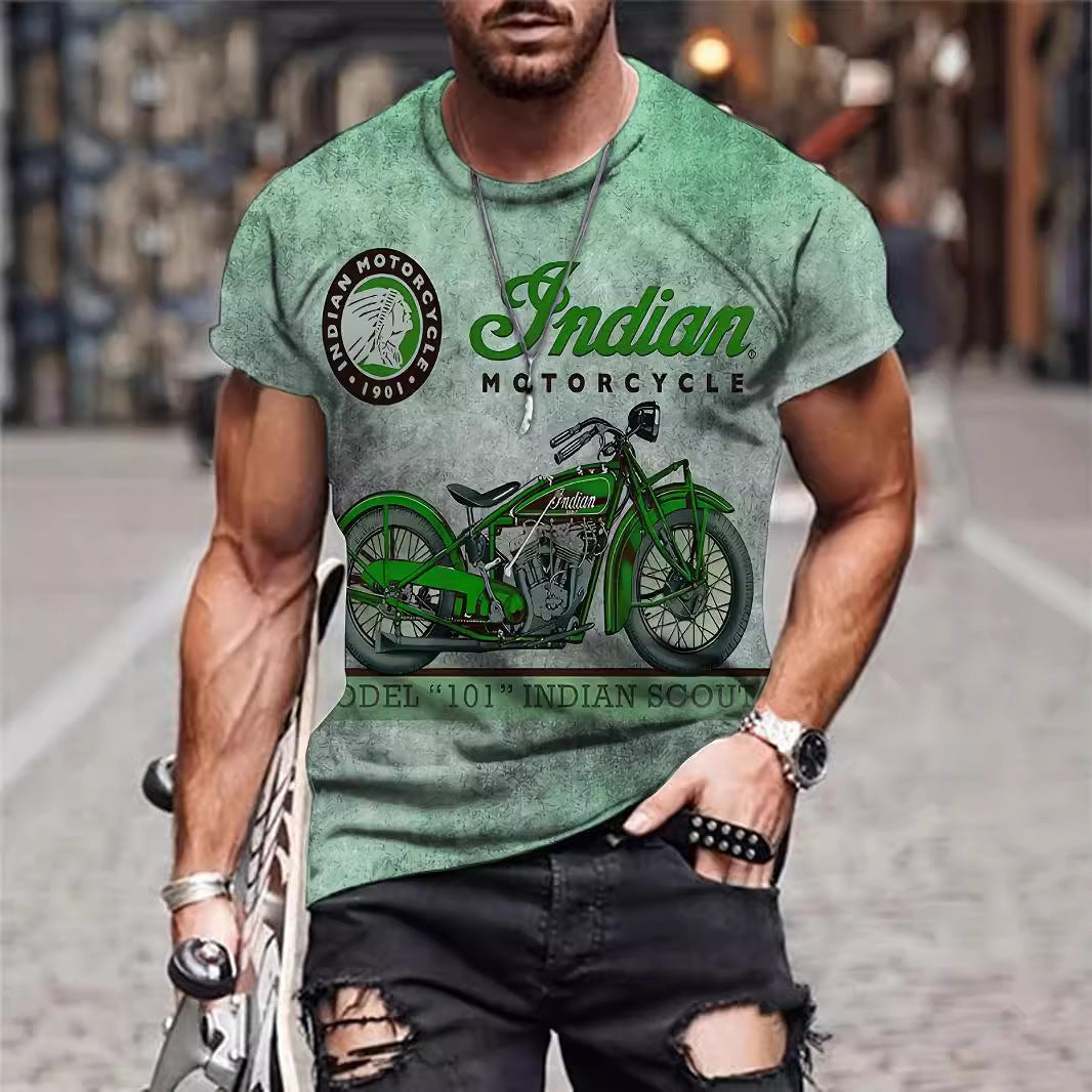 Men's motorcycle shirt