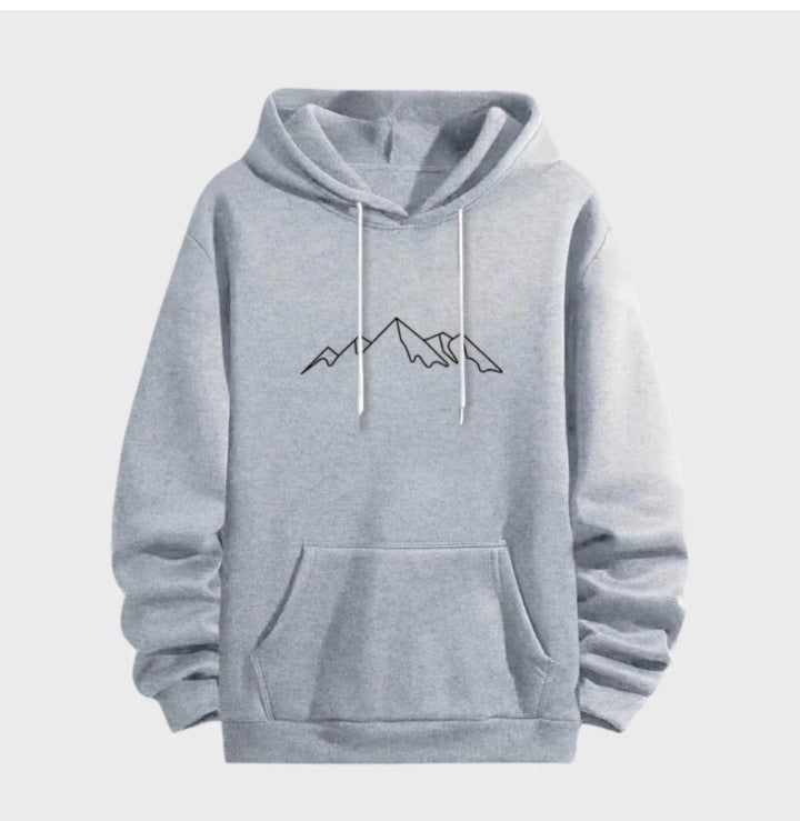 "Mountain" Printed Pullover