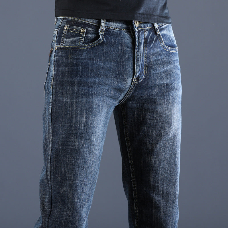Straight Slim Stretch Jeans