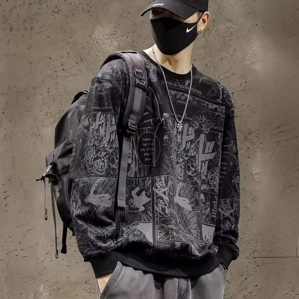 Cartoon Printed Sweater