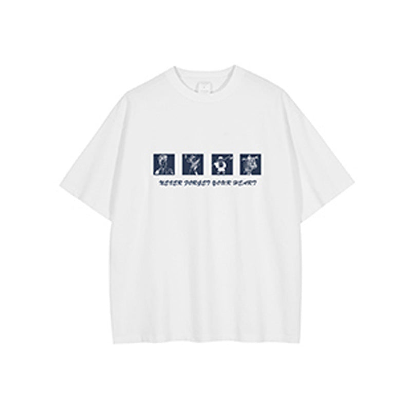 Cartoon short sleeve t-shirt