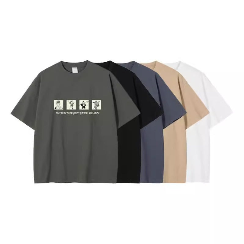 Cartoon short sleeve t-shirt