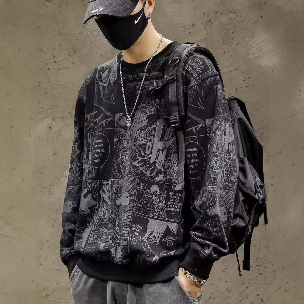 Cartoon Printed Sweater