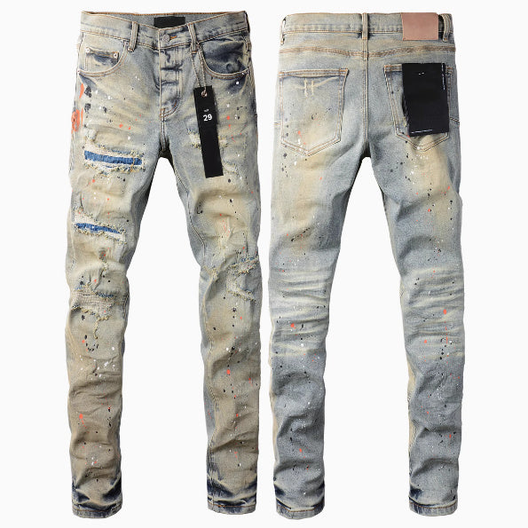 Designer Retro Fashion Jeans