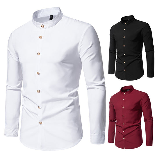 Metal Button Long Sleeve