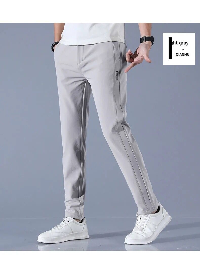 Silk dressing pants