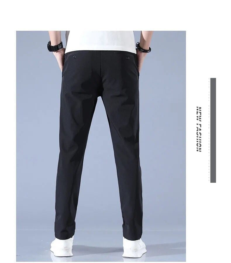 Silk dressing pants