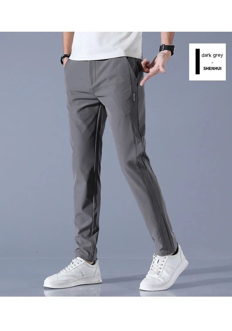 Silk dressing pants