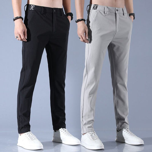 Silk dressing pants