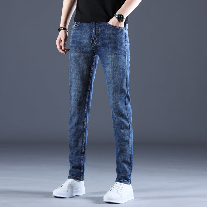 Straight Slim Stretch Jeans