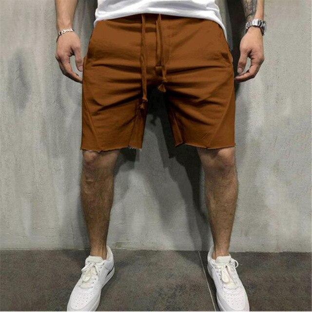 Fitness Solid Color Shorts