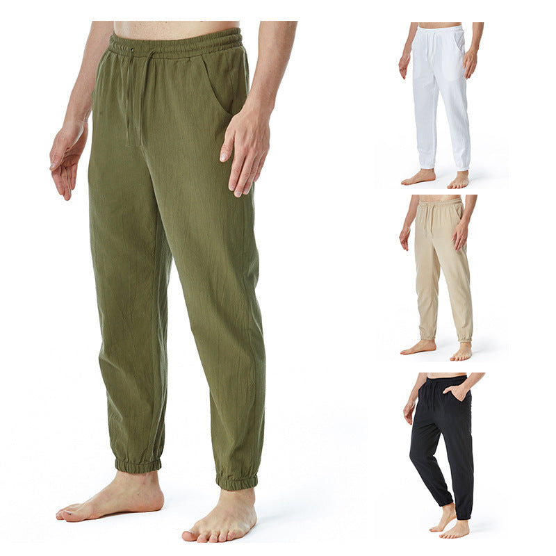 Linen sweatpants