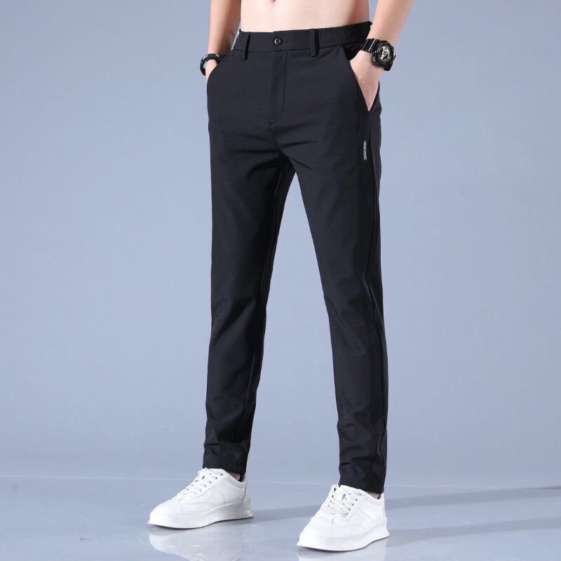 Silk dressing pants