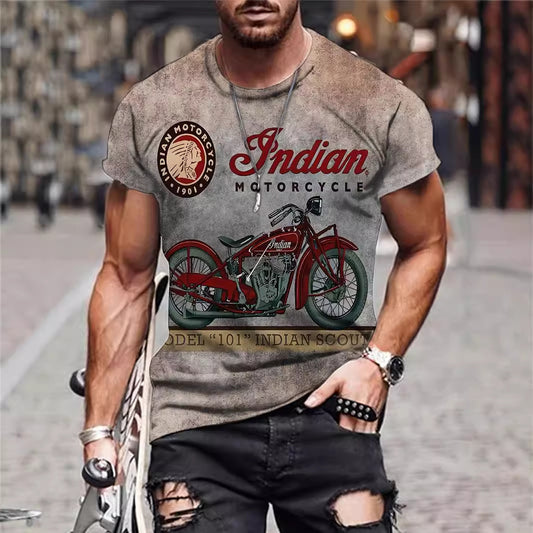Men's motorcycle shirt