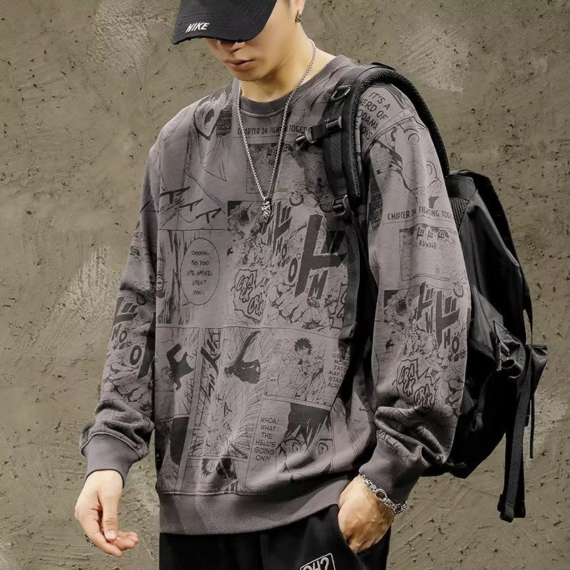 Cartoon Printed Sweater