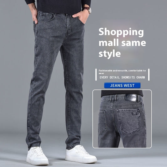 Slim Straight Stretch Jeans