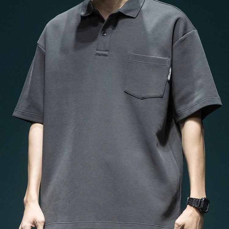 Retro Loose Polo Shirt