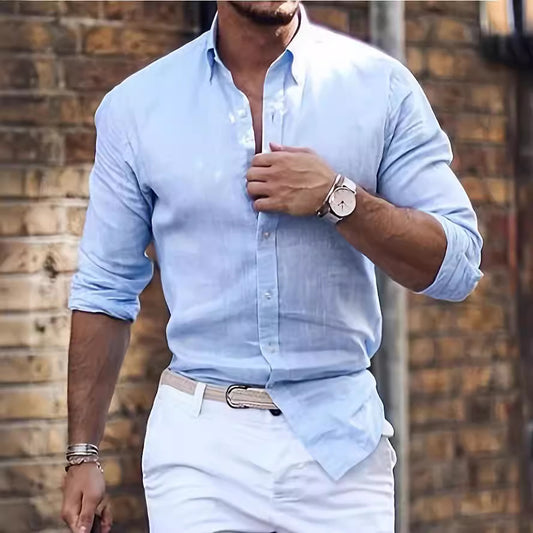 Polo Linen Shirt
