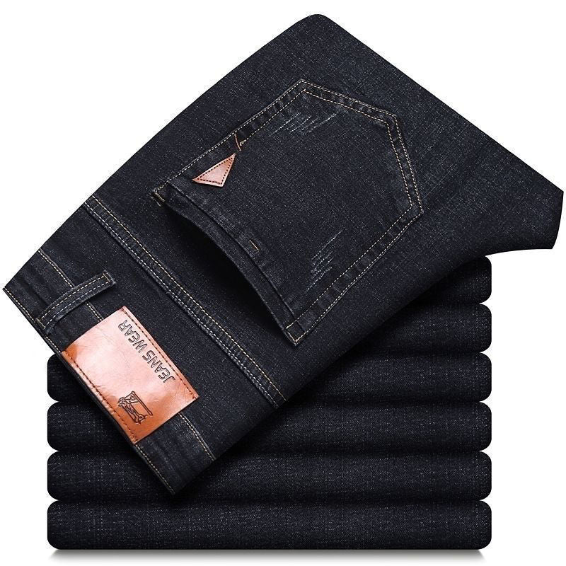 Loose Elastic Jeans