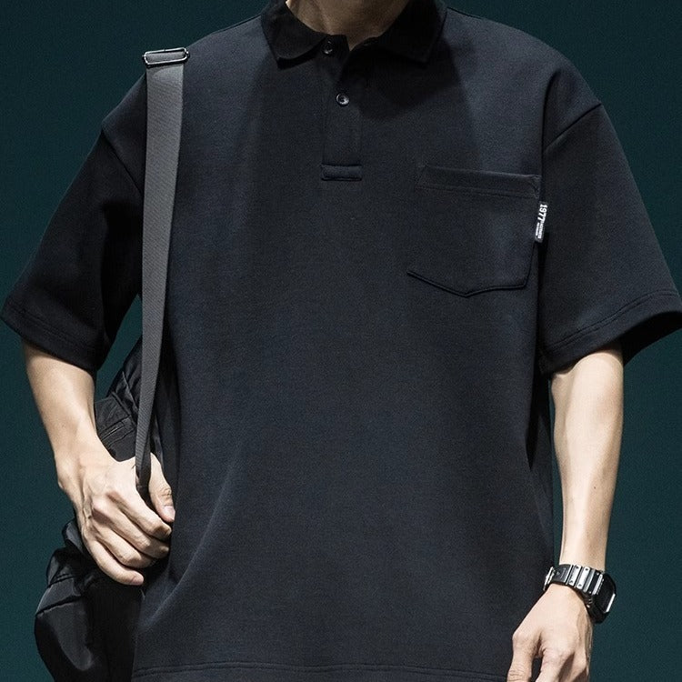 Retro Loose Polo Shirt
