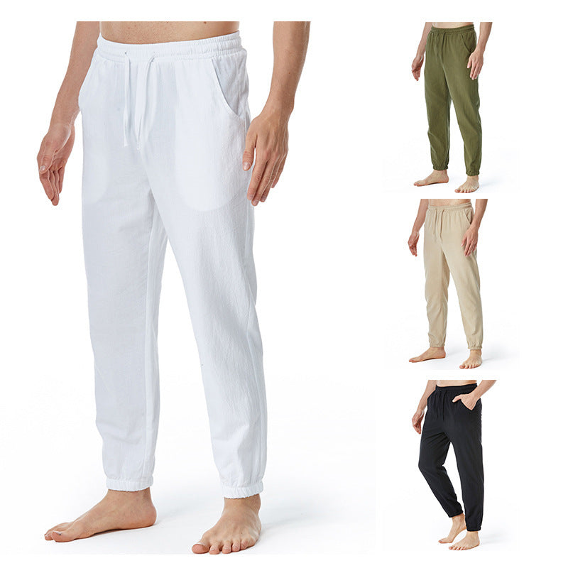 Linen sweatpants