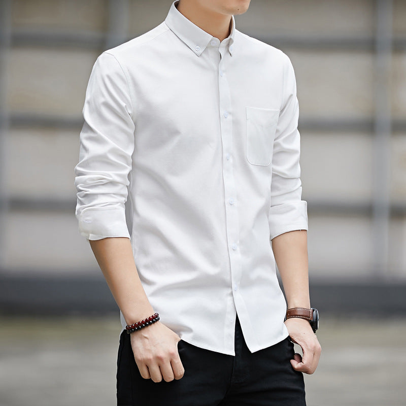Lapel Long Sleeve Shirt
