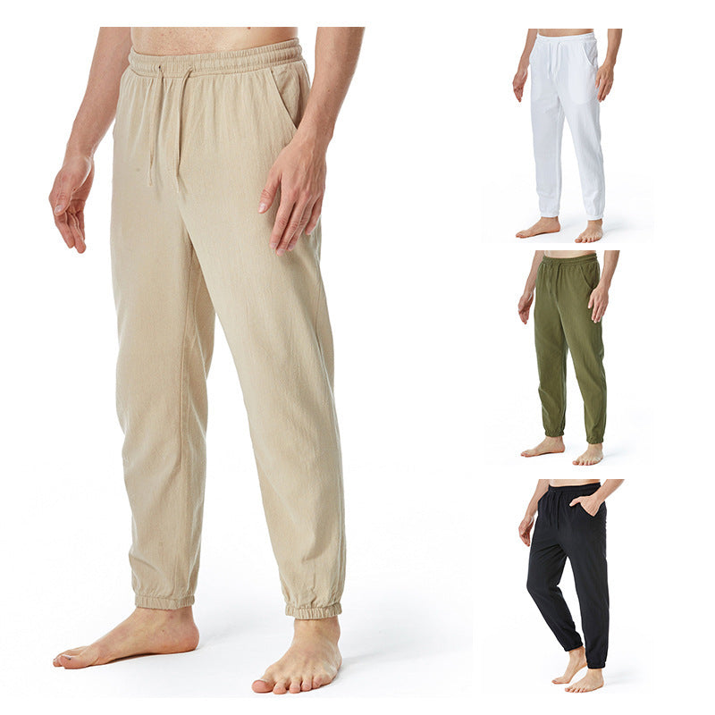 Linen sweatpants