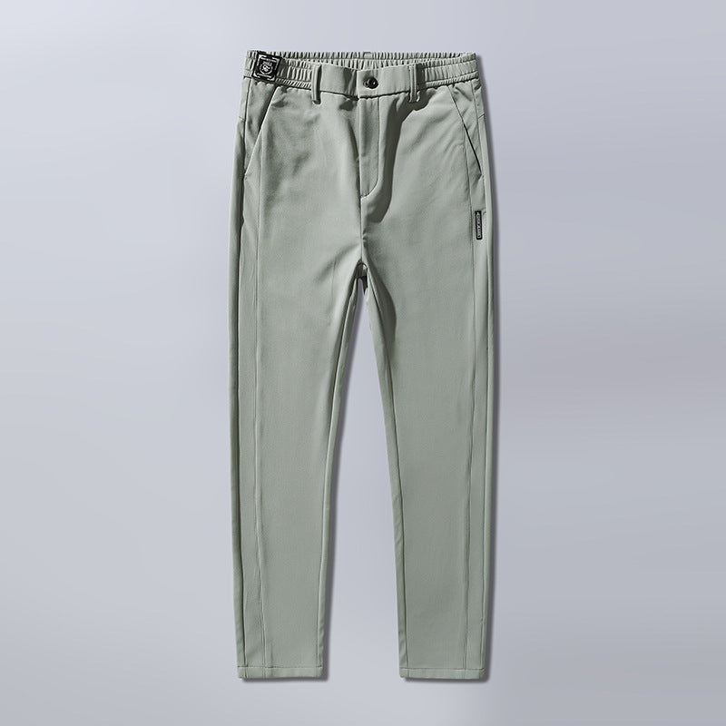 Silk dressing pants