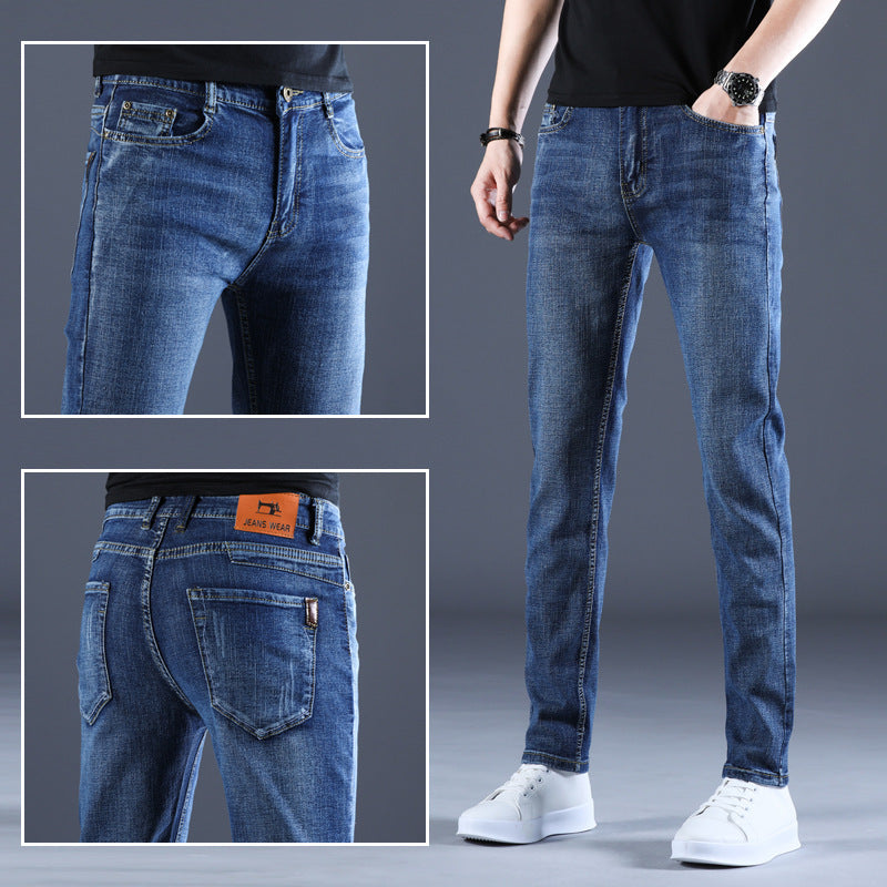 Straight Slim Stretch Jeans