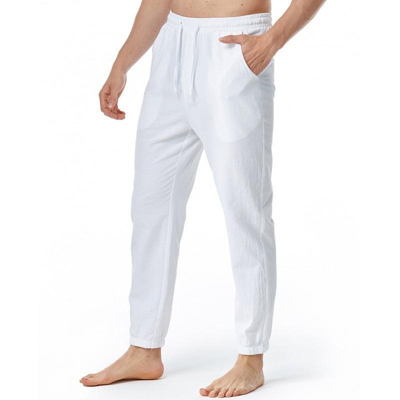 Linen sweatpants