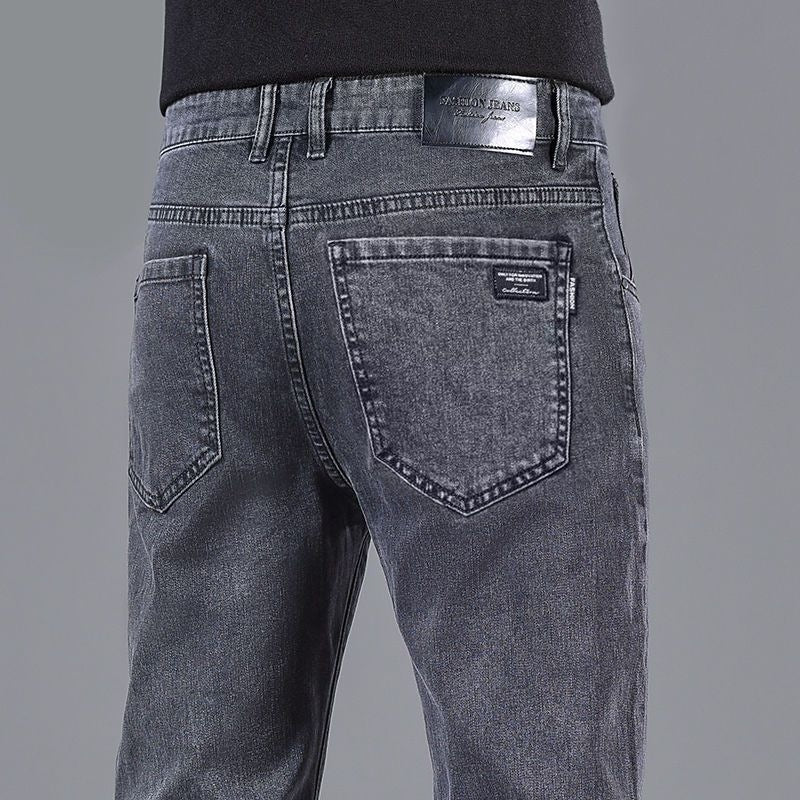 Slim Straight Stretch Jeans
